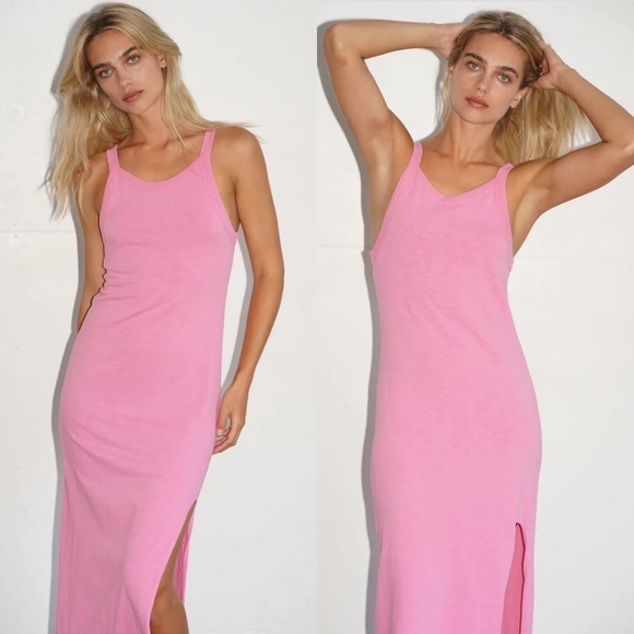 LNA Clothing Pink Candi Dress